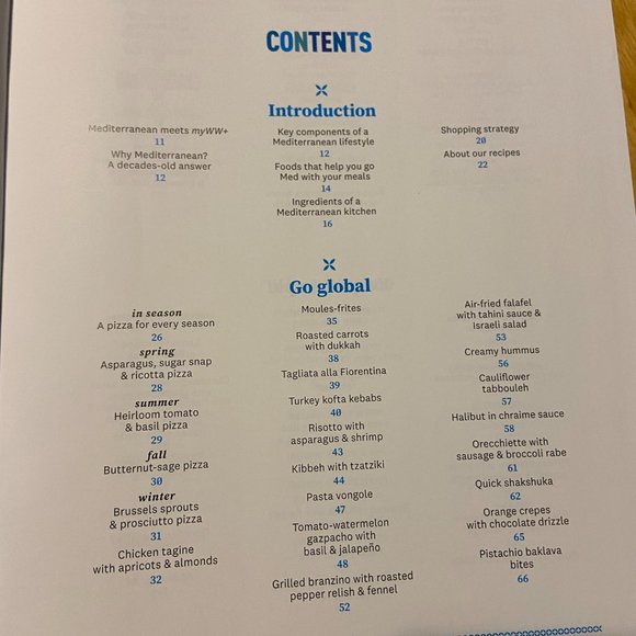 Weight Watcher's "The Mediterranean Table" cookbook - Picture 2 of 5